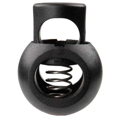 Paracord Planet Extra Large Spring-Loaded Plastic Cord Locks – Fits Up to 5/8 Bungee Cord, Utility Ropes, & Crafting Cords - size: 5 Pack