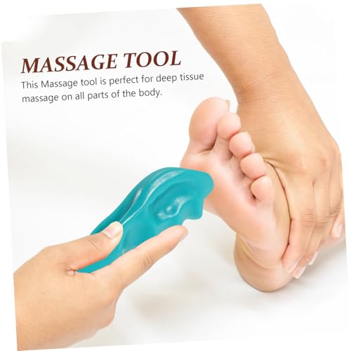 Deep Tissue Thumb Massager Tool Ergonomic Trigger Point Massager for Hands Palms and Wrists Reduces Strain Thumbs Durable Design for Self-Massage