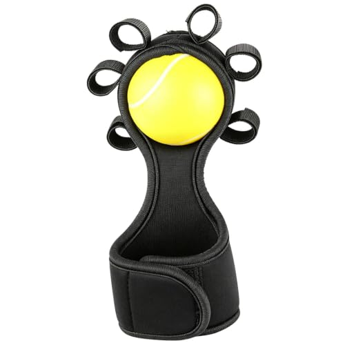Grip Strength Ball Grip Trainer Ball Tool | Hand Training Tool for Weightlifting Office Rock Climbing Home Fitness Gym Outdoor Workout - color: Yellow