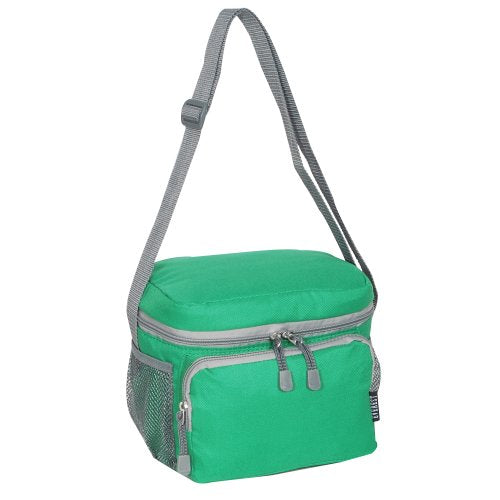 Everest Cooler Lunch Bag, Emerald Green, One Size - color: Emerald Green