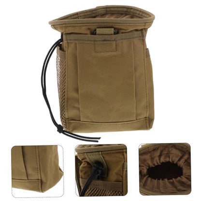 Yardwe Outdoor Utility Waist Pouch Adjustable Lightweight Drawstring Chalk Bag for Climbing and Bouldering Durable Multipurpose Fanny Pack Efficient Storage for Outdoor Supplies
