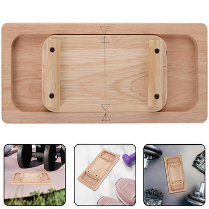 Finger Strength Trainer and Grip Strengthener Board, Wooden Hand Exerciser for Finger and Wrist Strength Training, Forearm Strengthener for Rock Climbing and Tug of War Training