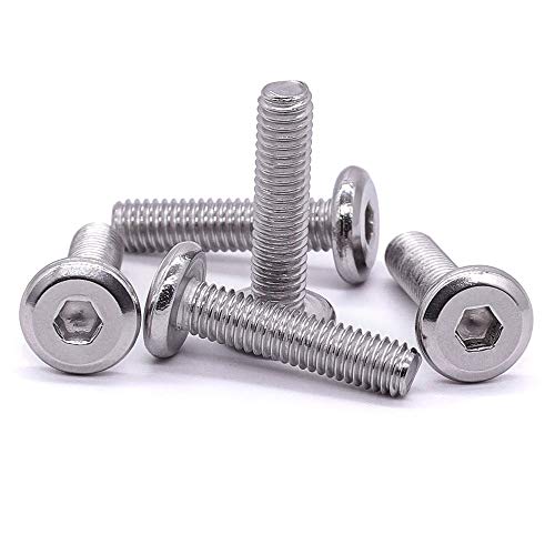 1/4-20 x 1-1/2" Hex Socket Head Cap Screws, 304 Stainless Steel 18-8, Chamfered Countersunk Machine Screws for Furniture, Binding, Machinery, Automotive, DIY Projects, 25 PCS - size: 1/4-20 x 1-1/2"