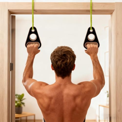 Finger Board Rock Climbing - Wood Workout Equipment - Compact Finger Board Trainer,for Enthusiasts Trainers Women Men Adults Athletes Beginners Professionals Players Apartment