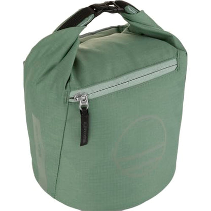 Wild Country Spotter Boulder Chalk Bag | Large Bucket with Zippered Pocket, Stands Upright for Long Sessions - color: Green Ivy