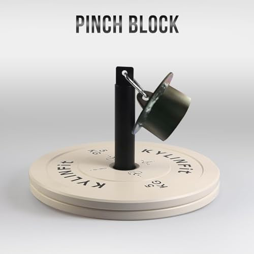 KYLINFIT-Iron Pinch Grip Set, Pinch Block Grip for Rock Climbing Forearm Finger Strength Training, Home Gym Hand Pinching Power Strengthener Equipment - color: Black