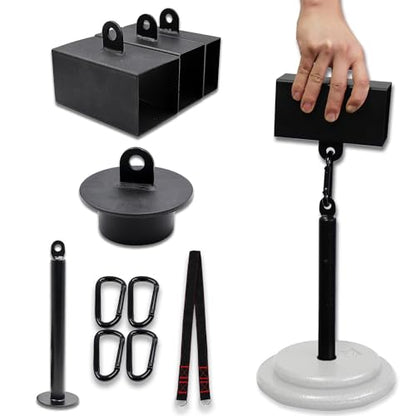 Metal Pinch Block Grip Set with Loading Pin, Pinch Block Grip Workout Rock Climbing Power Grips Forearm Finger Exerciser Strength Training Strengthener Equipment
