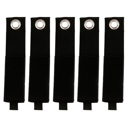 5PCS Pack Securing Belt Reinforced Nylon Binding Strap Perfect for Outdoor Activity and Stable Equipment Stabilization Strong Polyamide Belt - color: 50x435mm
