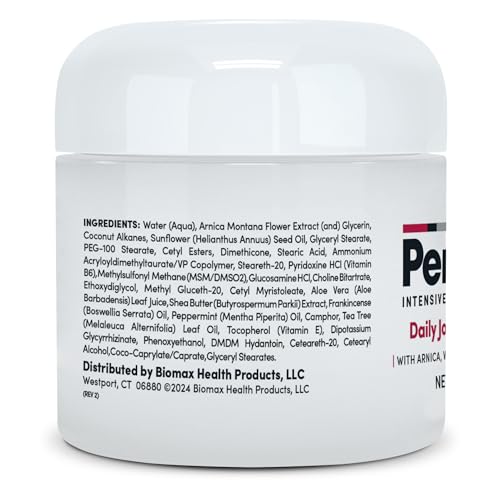 Penetrex Joint & Muscle Care - Soothing Massage Cream - Premium Whole Body Rub with Arnica, Vitamin B6 MSM & Boswellia - Non-Greasy 4oz Cream - size: 4 Ounce (Pack of 1)