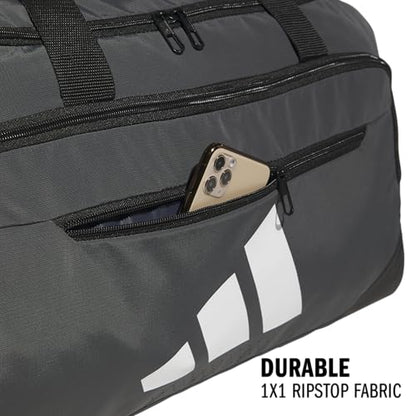 adidas Defender 5 Duffel Bag for Sports, Gym and Travel, Team Dark Grey, OSFA - color: Team Dark Grey/Medium 59L, style: Medium 59l
