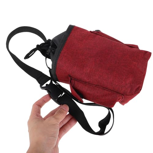 VICASKY Chalk Bag for Rock Climbing and Gymnastics Drawstring Closure Versatile Use for Outdoor Bouldering Waist Belt Safe Storage for Essentials for Weightlifting and Fitness