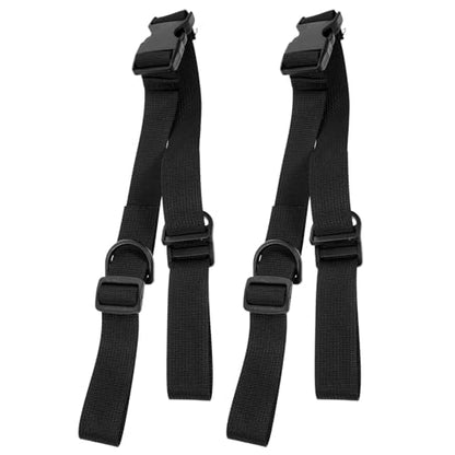 GALPADA 2pcs Adjustable Woven Bundle Straps with Quick Release Buckles, Sturdy Securing Tie-Down Straps for Tent, Backpack, Yoga Mat, and Cargo Fixing