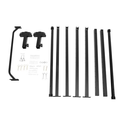Foldable Power Tower Pull Up Bar Station, 440LBS Stable Pull Up Dip Station, Adjustable Height Workout Pull Up Tower Station Gym Strength Training Equipment for Home Gym Strength Training Equipment