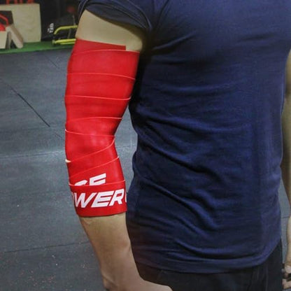 POWER GUIDANCE Muscle Floss Bands - Compression Bands - Mobility & Recovery Bands - for Improving Movement, Increasing Circulation & Reducing Soreness - color: Red High Resistance (1)