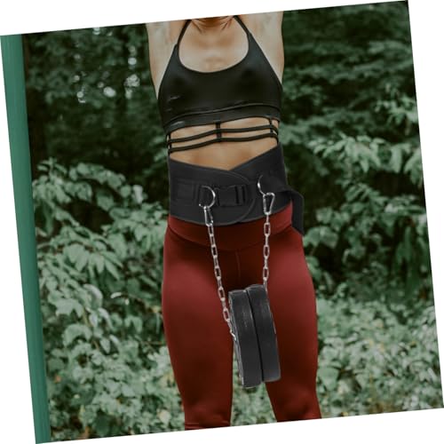 GLEAVI Weighted Dip Belt with Chain for Pull-up and Weightlifting, Thickened Steel Training Belt for Muscle Strengthening, Fitness Resistance Equipment for Gym and Home Workouts