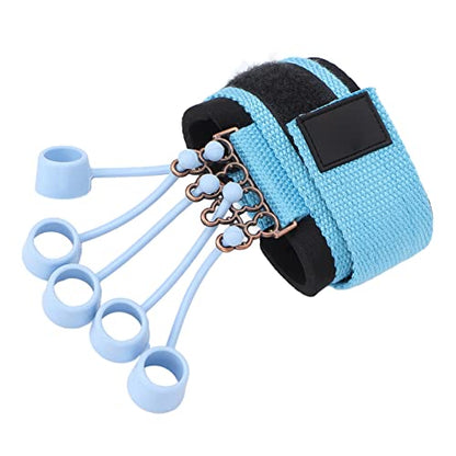 Finger Stretcher Extensins Finger Exerciser with Adjustable Wrist Strap - Silicone Hand Grip Strengthener for Training, Suitable for Rock Climbing, Guitar, Tennis and More - size: 40lb