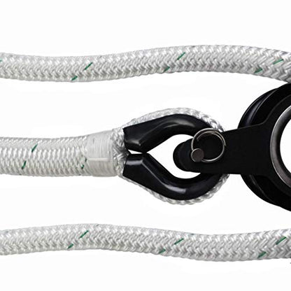 USR Deluxe Fiddle Block Kit Anodized Aluminum Uni-Body Frame - Tree Pulling - WLL 1,000 lbs