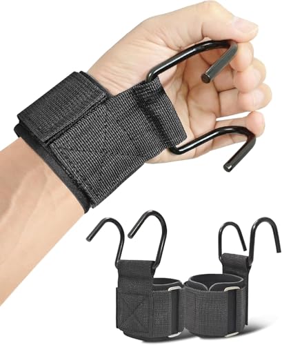 Weight Lifting Hooks (Pair), Lifting Wrist Straps For Deadlifts, Pull Ups & Shrugs, 600 Lbs(272 kg) Capacity Wristband with Thick Padding, Heavy Duty Gym Workout Grips Straps for Men and Women - color: 200kg