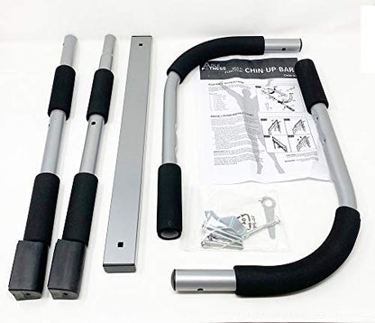 Doorway Chin up Bar Pull up Bar Sit up Multi-Function Home Gym Door Trim Friendlier Design
