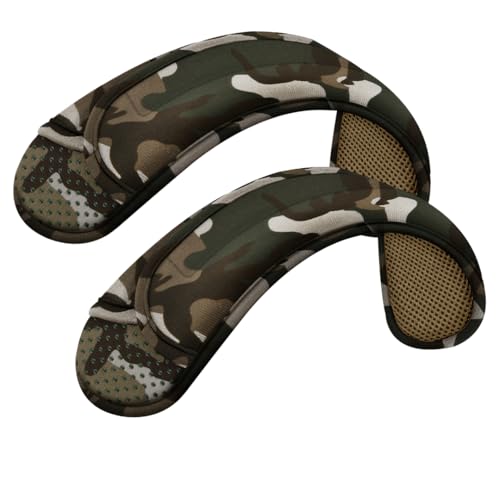 ZINZ 2-Pack Universal Shoulder Pad with Ultra thick Cushion for Bag Luggage Bag Crossbody, Plus Long & Anti-Slip & Breathable,Camouflage green-2pack - color: Camouflage Green-2pack