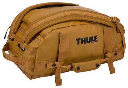 Thule Chasm Duffel bag, Weather-resistant materials, Easy packing, Converts to backpack, Internal pockets, Travel-ready - color: GOLDEN BROWN, size: 30L
