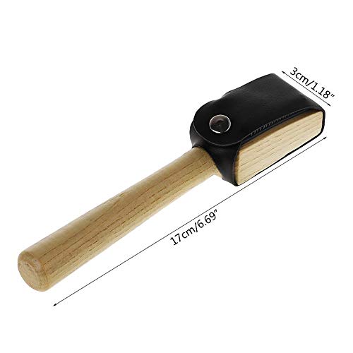 JKJF Dance Shoes Brush, Suede Sole Wire Shoes Wood Cleaning Brush, Shoes Cleaner Brush (2 Pcs)