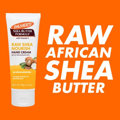 Palmer's Shea Butter Formula Hand Cream for Dry, Cracked Skin. Travel Size Hand Lotion, 3.4 Ounce (Pack of 2) - size: 3.4 Ounce (Pack of 2)