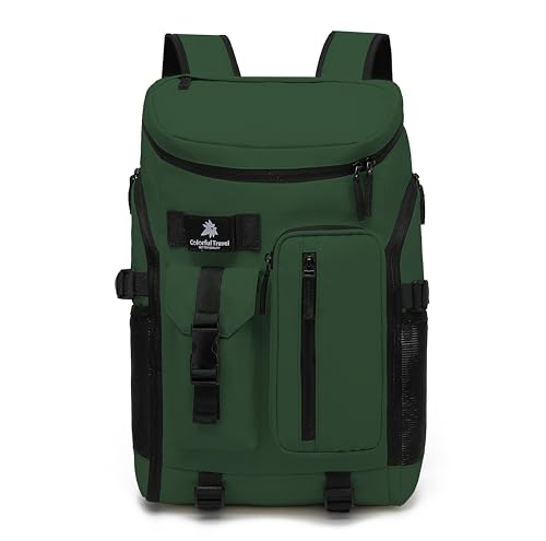 Kalesi Gym Duffle Tennis Bag Backpack 4-Way Waterproof with Shoes Compartment for travel Sport Hiking laptop (Forest green) - color: 02-forest Green