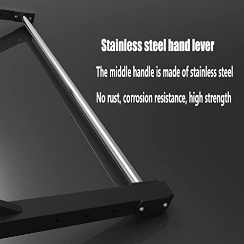 Fitness Equipment Pull-Up Bars Steel Chin Up Bar for Home Gym, Wall and Ceiling Mounted Fitness Bar, Height Adjustable, Load 300Kg