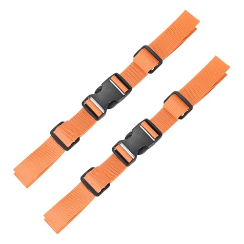 Backpack Chest Strap Adjustable Sternum Straps Use for Backpack Replacement & Hiking & Jogging - color: Orange