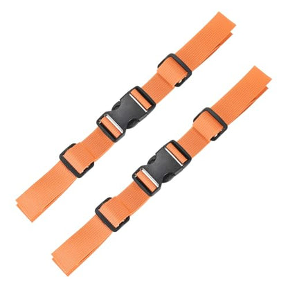 Backpack Chest Strap Adjustable Sternum Straps Use for Backpack Replacement & Hiking & Jogging - color: Orange