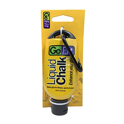 GoFit Liquid Chalk Enhanced Grip - Sport Chalk, 50 ml,White,GF-CHLK-50