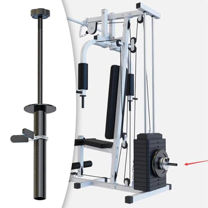 kowaku Gym Weight Stack Weight Loading Pin, Steel Weight Stack Pin Add Weight for Weight Board, Strength Training Accessories