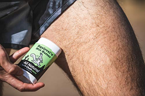 Squirrel's Nut Butter Anti Chafing Stick | All Natural Chafe Prevention & Skin Care for Athletes, Runners & Adventurers | Thighs, Arms, Pack Straps & More | 1.7 oz - size: 1.7 Ounce (Pack of 1)