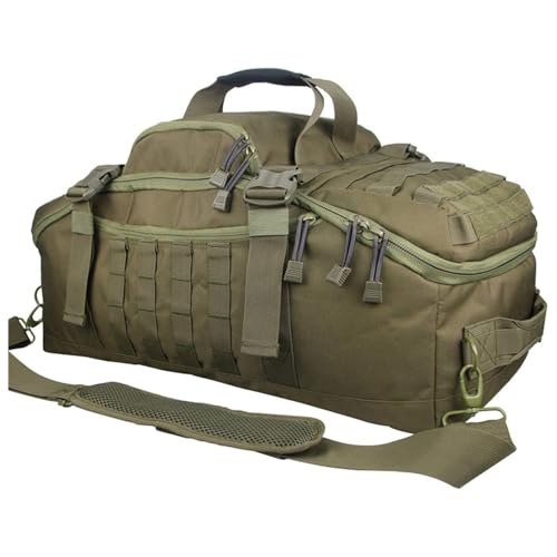 3 In 1 Tactical 85L Military Backpack Travel Duffle Bag for Weekender Gym Workout Deployment - color: Green