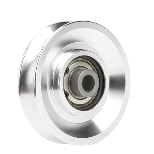 Aluminium Alloy Pulley Wheel, Strength Training Exercise Hardware Fitness Equipment Accessories for Home Gym Equipment Exercise Machine Pulldown Attachments - size: Diameter 80mm