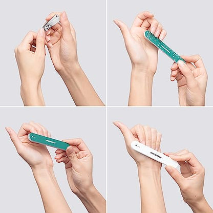 Tweezerman Majestic Turquoise Manicure Set - color: Majestic Turquoise
