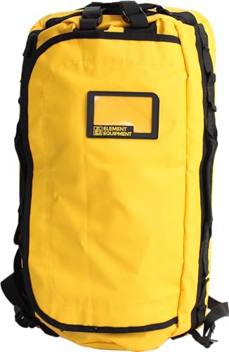 Element Equipment Trailhead Duffel Bag Shoulder Straps Waterproof Yellow Small - color: Yellow, size: Small 30 Liters