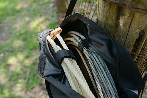 Deluxe Rope Bag, Holds 6 Ropes, 21 in, Shoulder Strap