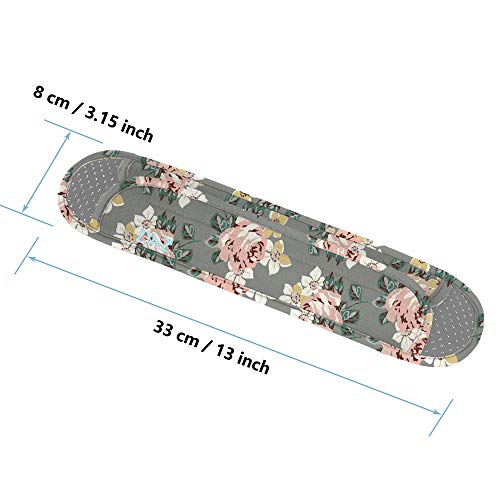 Ultra Thick & Breathable Universal Shoulder Pad Cushion for Bag - Long & Comfort - color: Light Rose
