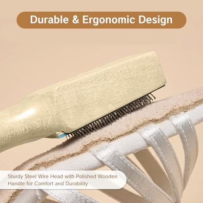 Dance Shoe Brush for Soles Shoe Cleaner for Dancing Shoes Bowling Shoe Bottom Cleaning Tool and Sole Cleaner for Pleather Rubber and Suade Shoes Wire Brush for Easy Maintenance