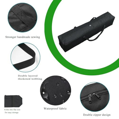 Sport Duffel Bag,Heavy Duty Canopy Tent Bag & Grill Tool Organizer - XL Water-Resistant Storage for Pop Up Shelter, Camp Chairs, Hammock Stand & BBQ Utensils (55''(L) x7.87''(W) x7.87''(H)) - size: 55''(L) x7.87''(W) x7.87''(H)