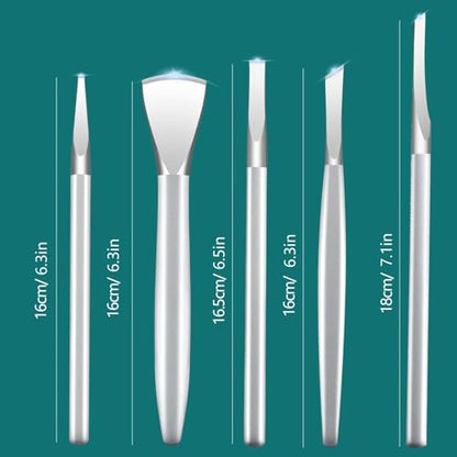 Pedicure Tools for Feet,Ingrown Toenail Treatment,Ingrown Toenail Removal Kit,Pedicure Set,Toenail Grooming Kit,Top Notch Foot Blade, Super Sharp Toenail Clippers(8 Pcs Leather Case) - color: 8 Pcs Set
