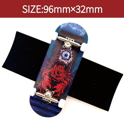 32mm Pro Fingerboard 12 Constellation Series Wooden Finger Board (Cancer) - color: Cancer