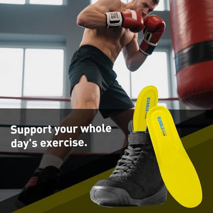 Insoles for Boxing Men's Shoes, Replacement Footwear Inserts for Inserts Comfortable Light-Weight to Help Reduce Fatigue Cushion Shock Absorbing (Men 13) - size: M13