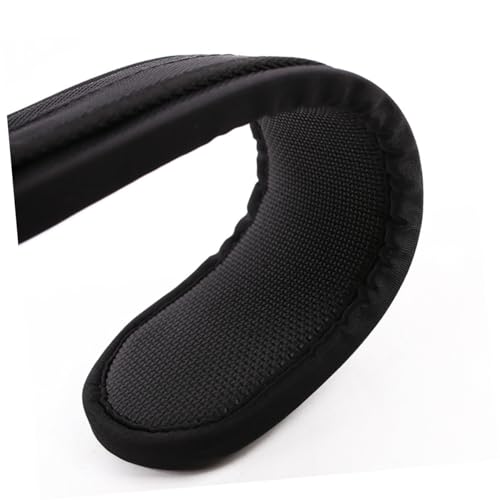 Abaodam Comfortable Guitar Strap Shoulder Pad Removable Cushion for Bass Acoustic Electric Guitars - Design for Weight Distribution Black
