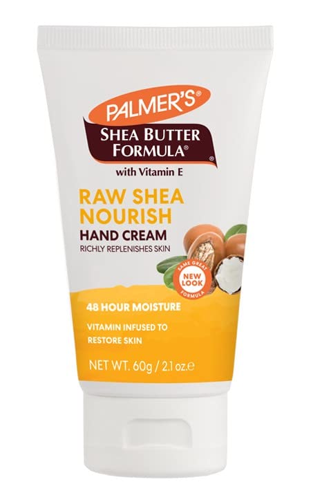 Palmer's Shea Formula Raw Shea Hand Cream with Vitamin E, 2.1 Ounce (Pack of 2) - size: 2.1 Ounce (Pack of 2)