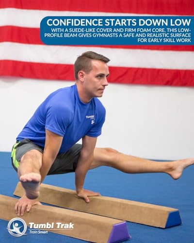 Tumbl Trak Sectional Floor Balance Beam - style: Pack of 2