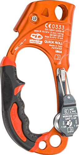 Quick Roll Ascender, Right Hand, Orange | climbing-ascenders