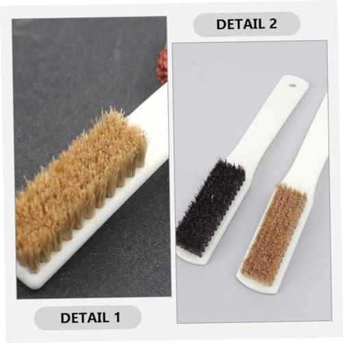 4pcs Portable Bouldering Brush with Sturdy Handle Boar Hair Bristles for Cleaning Climbing Stones and Rocks Climbing Enthusiasts and Outdoor Sports